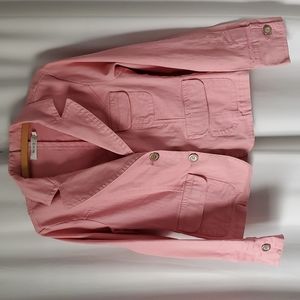 Coral Jean Jacket EUC
